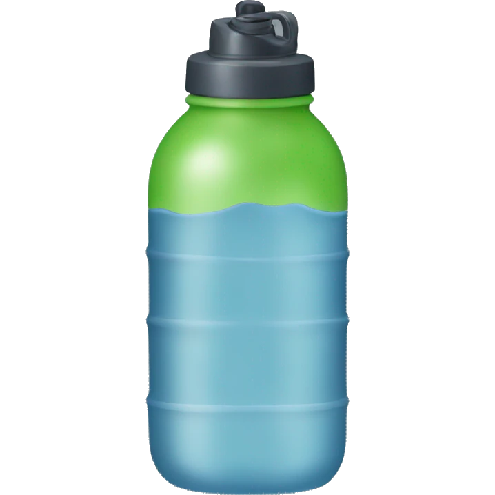 Water bottle emoji