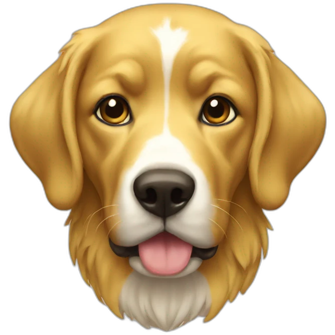 Golden emoji