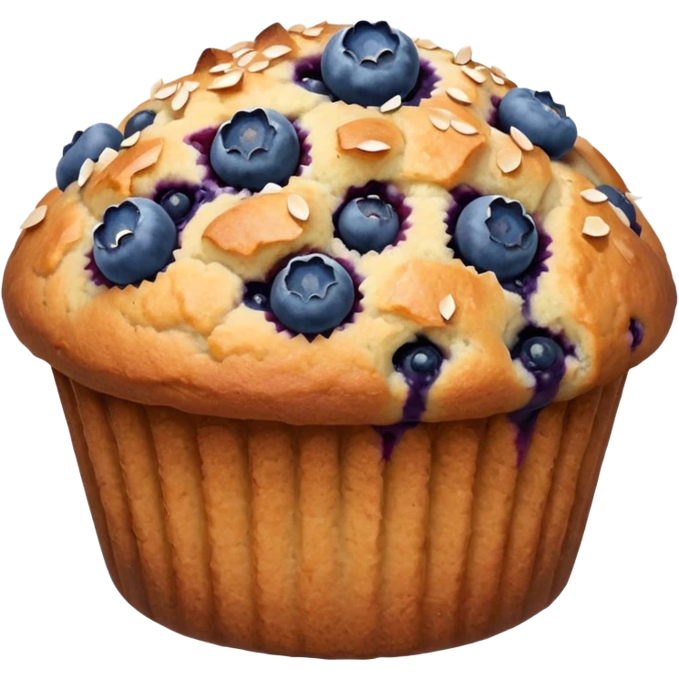 Berry muffin emoji