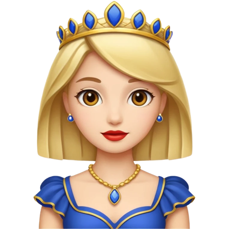 very fancy girl european emoji