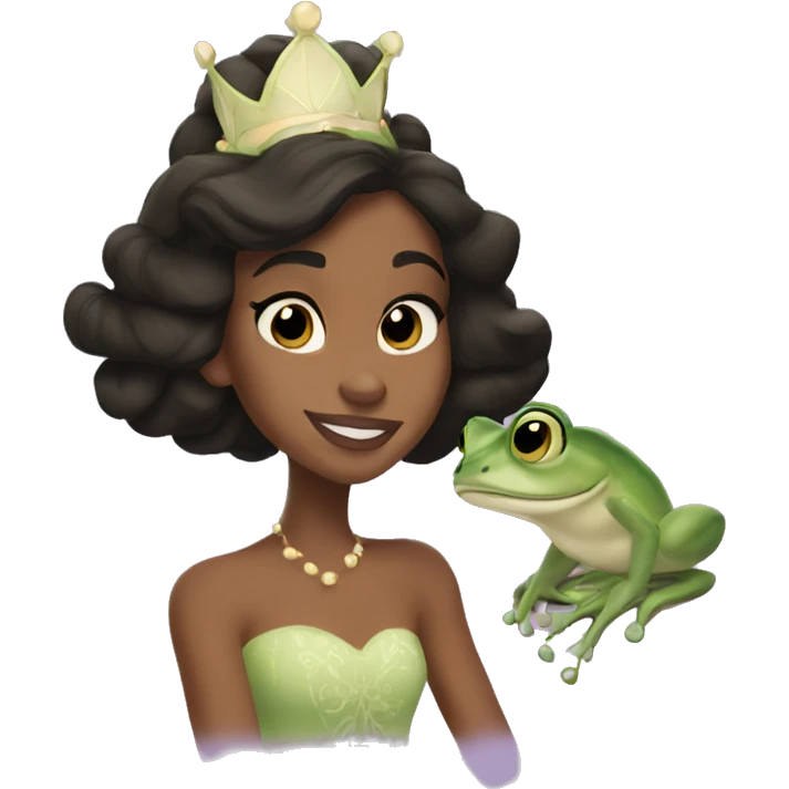 The Princess and the Frog emoji