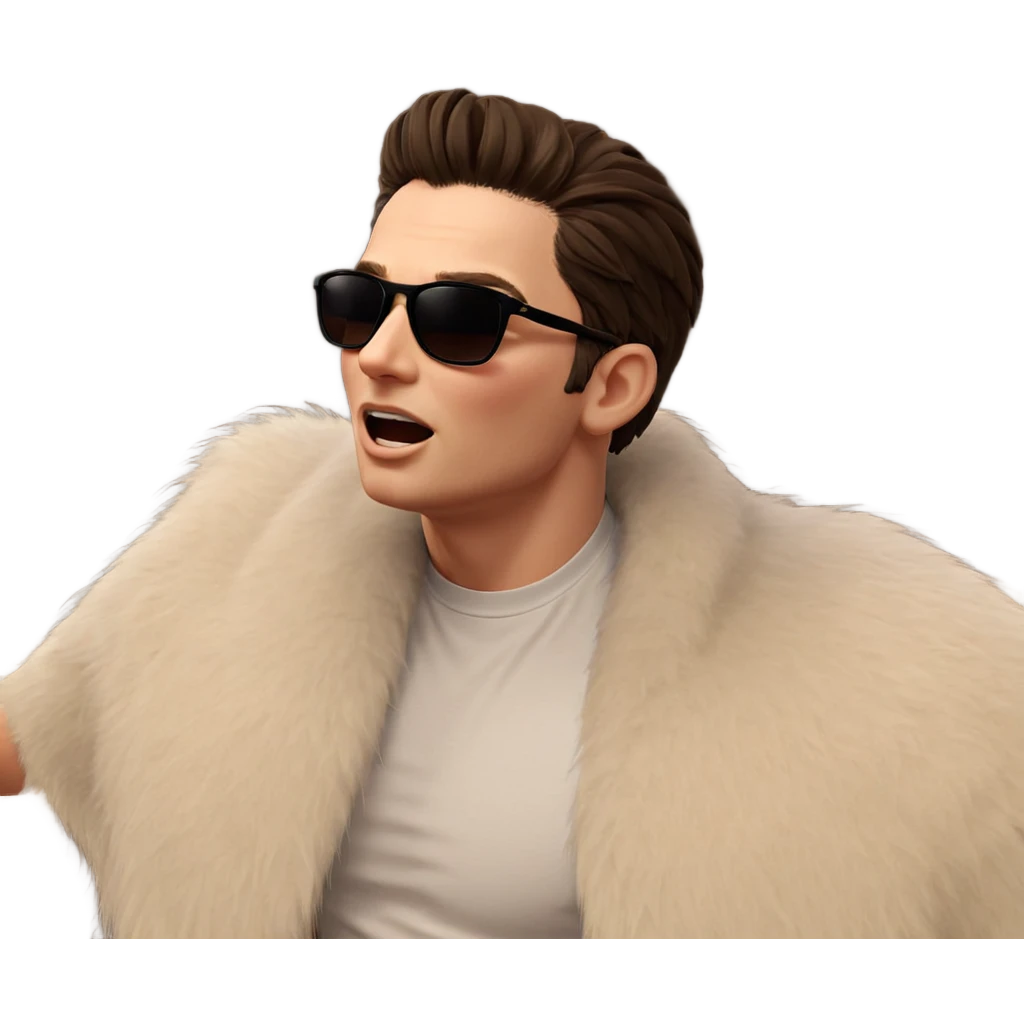 cool guy in sunglasses emoji