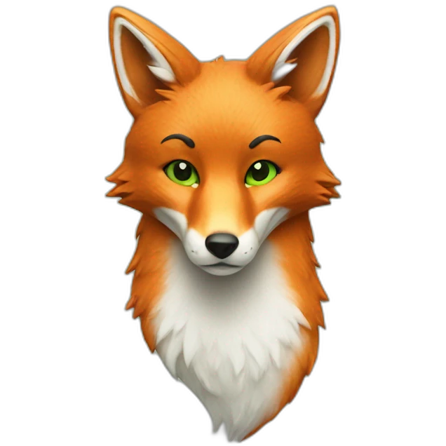 fox with green socks emoji