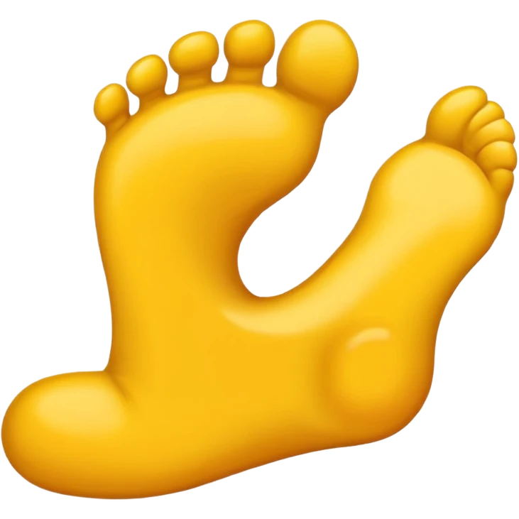 Foot emoji
