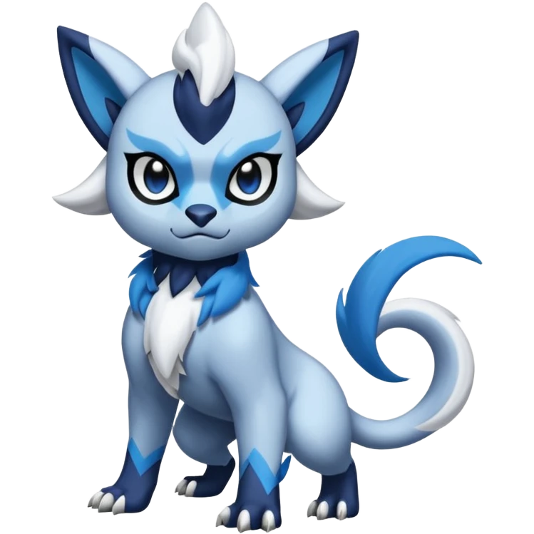Luxio-Absol-Dewott-fusion emoji