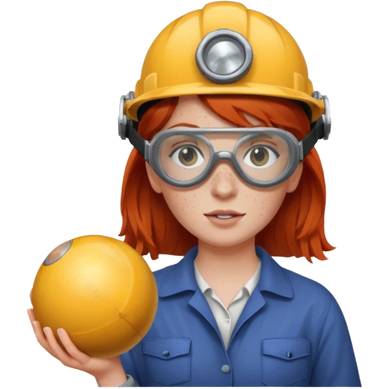 Redheaded wrecking ball emoji