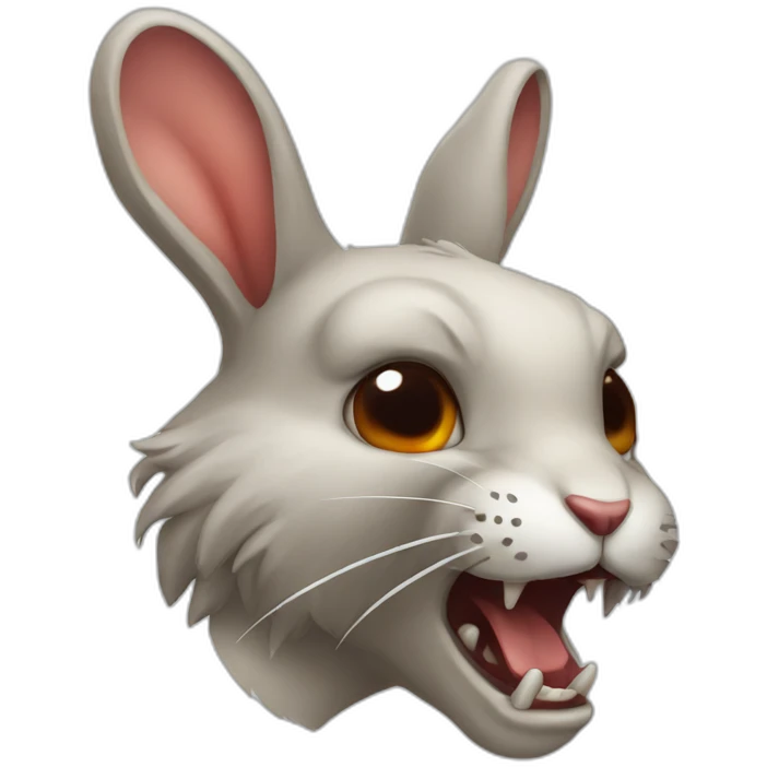 rabid rabbit emoji