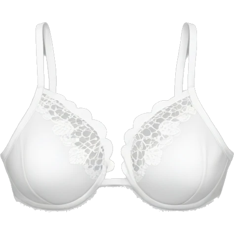 White lace bikini top  emoji