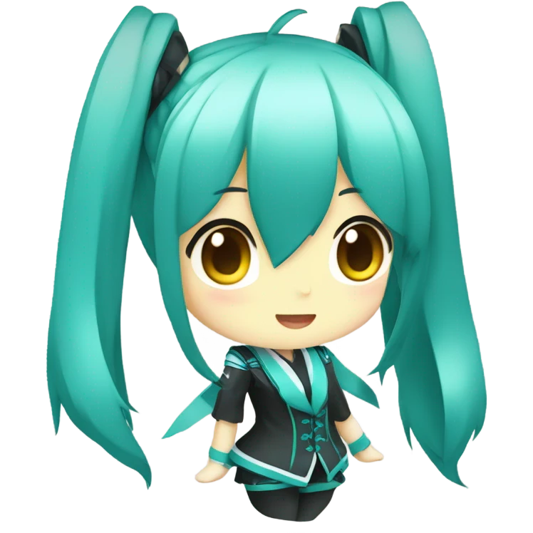 Chibi hatsune miku emoji