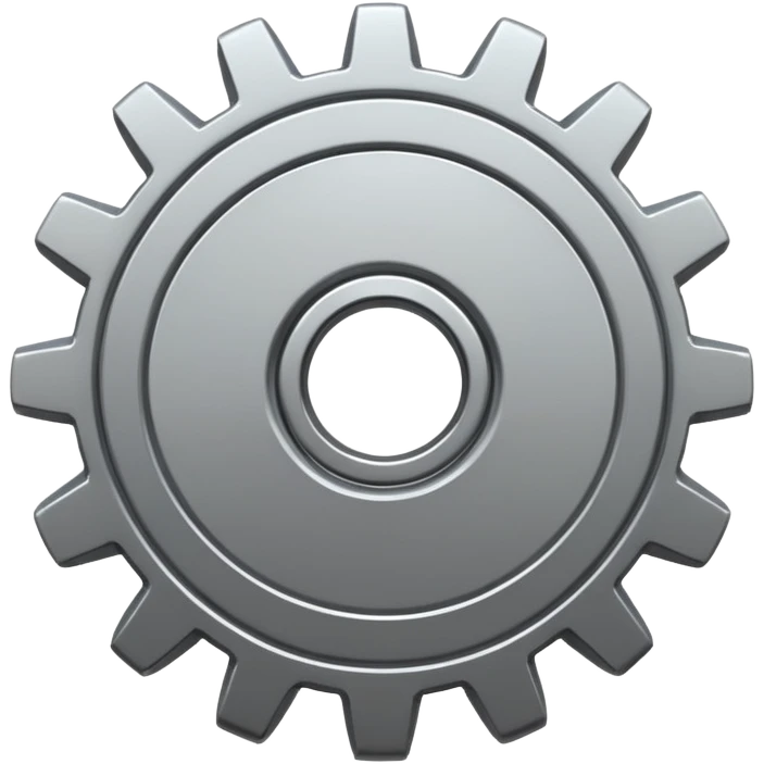 generate me a gear emoji emoji