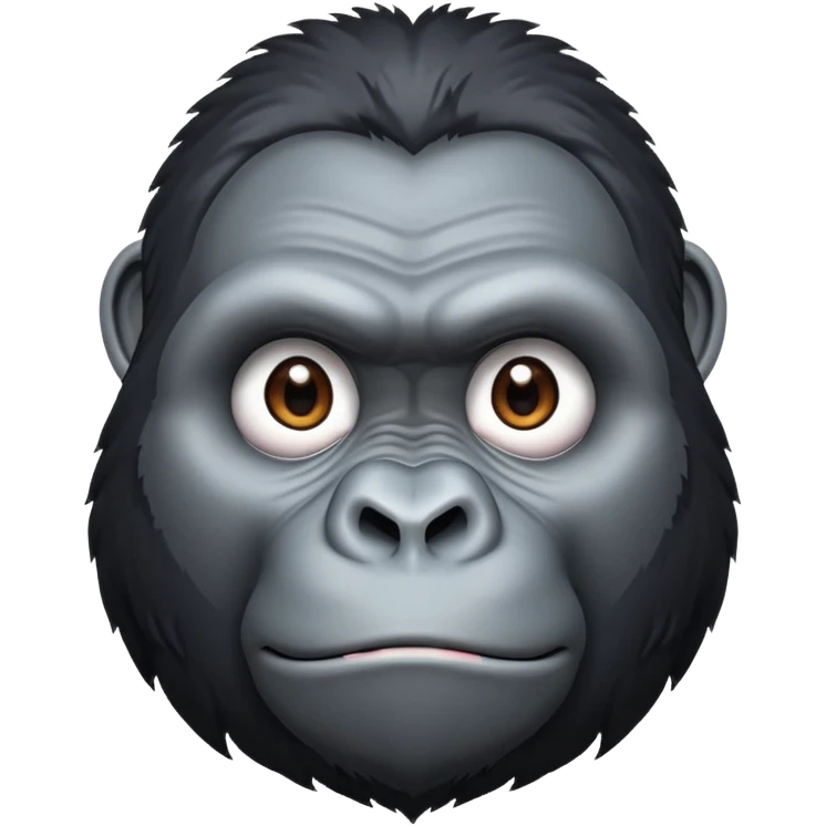sad gorilla emoji