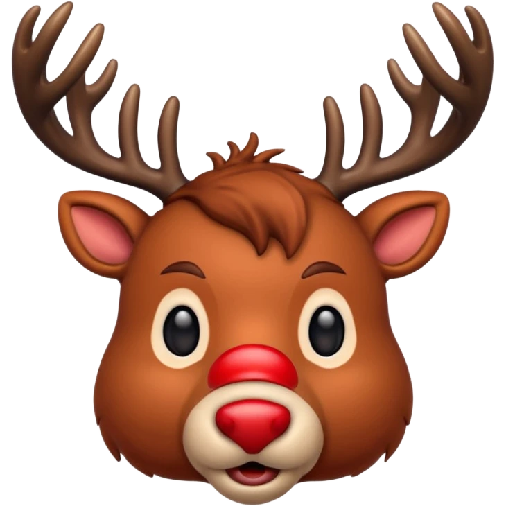 Rudolph emoji
