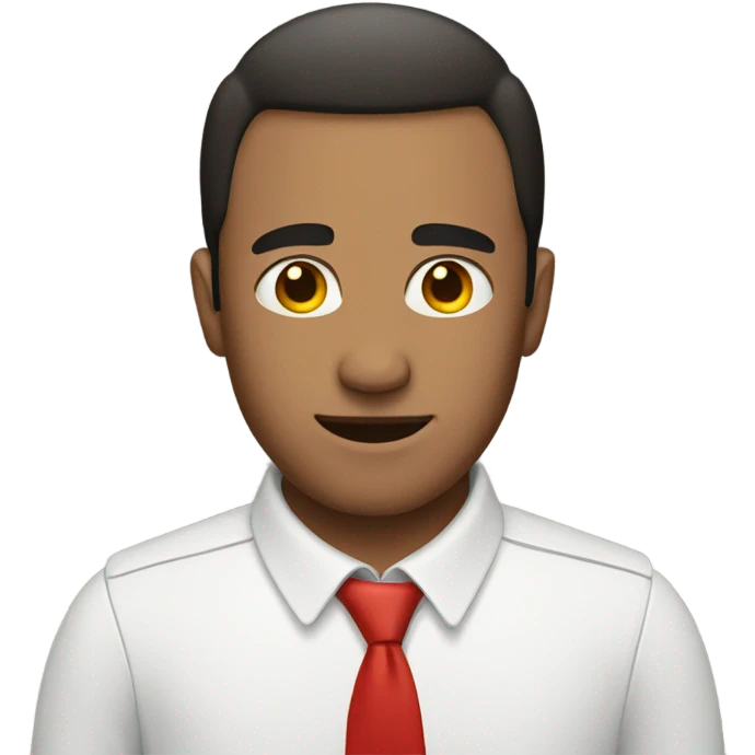 men red hamd emoji