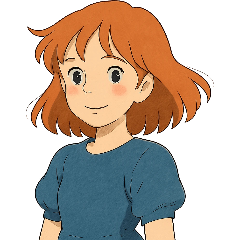 ginger-haired girl emoji