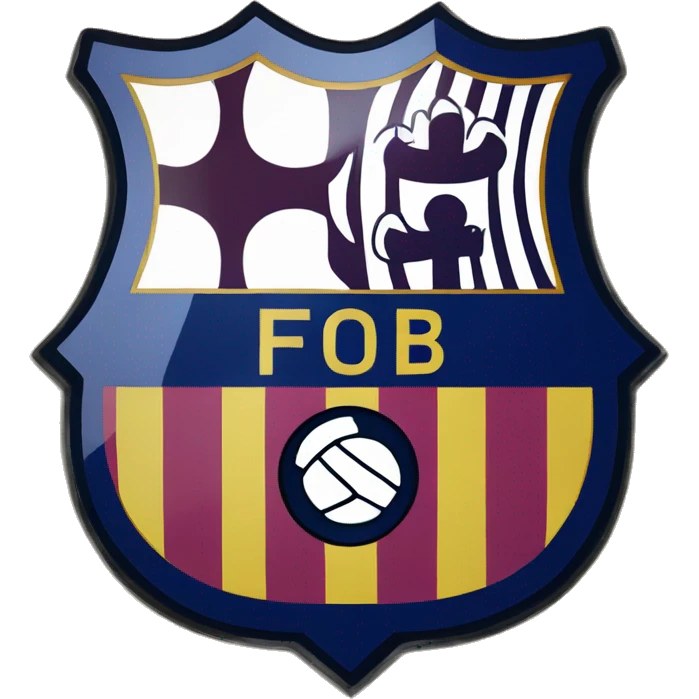 Escudo barça emoji