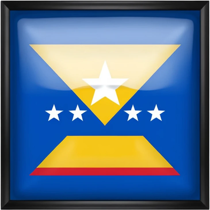 Bandera del estado zulua Venezuela  emoji