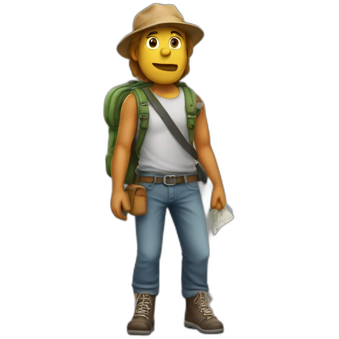 Hitchhiker emoji