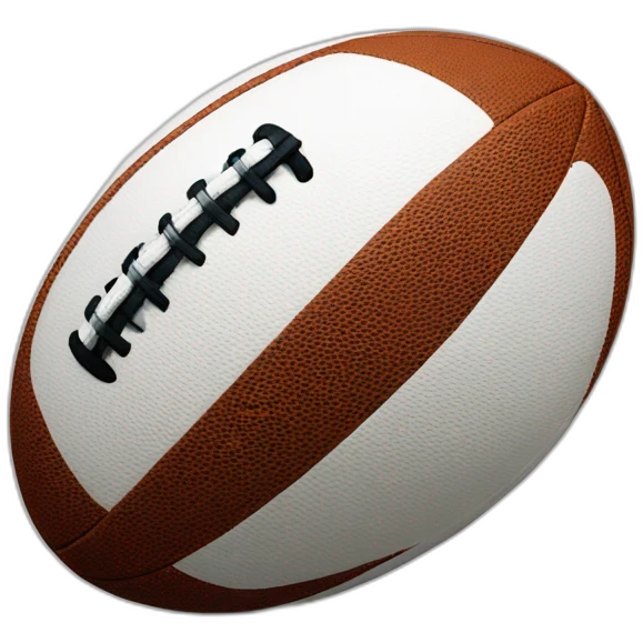 rugby ball emoji