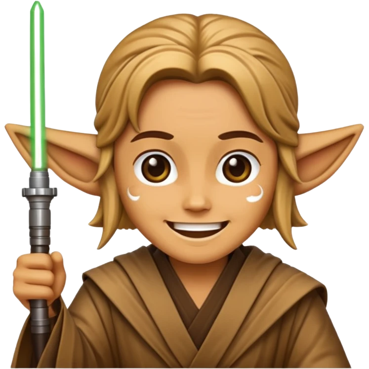 Star Wars Jedi emoji emoji