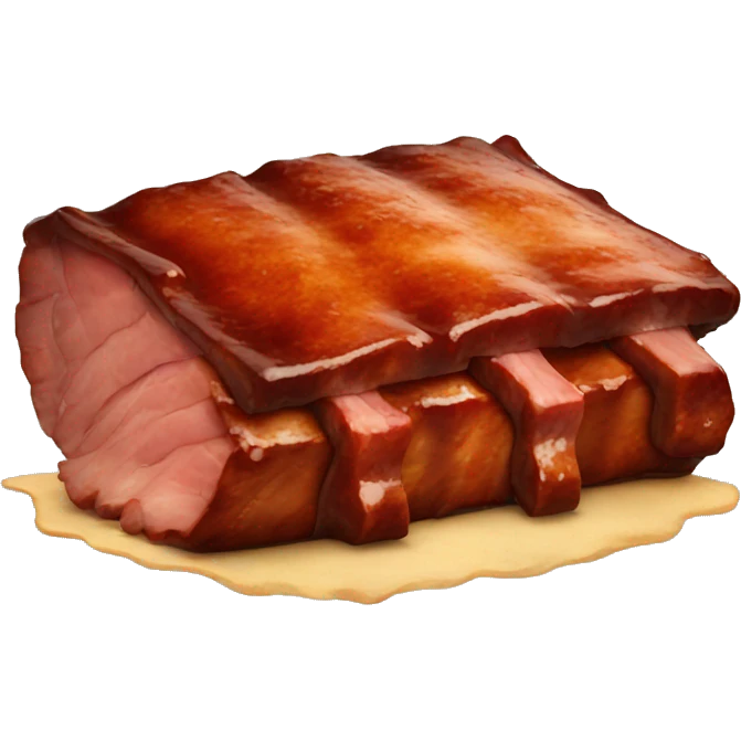 barbecue ribs emoji