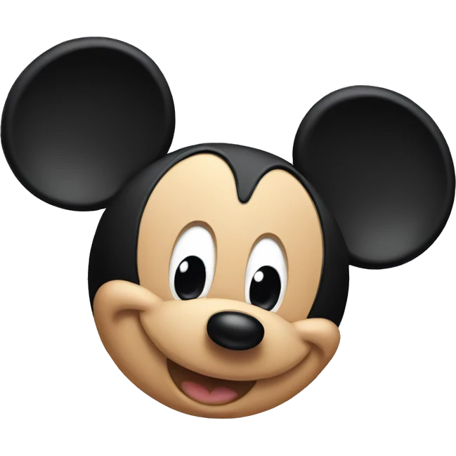 Micky mouse emoji