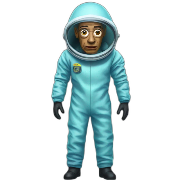 gus fring in hazmat suit emoji