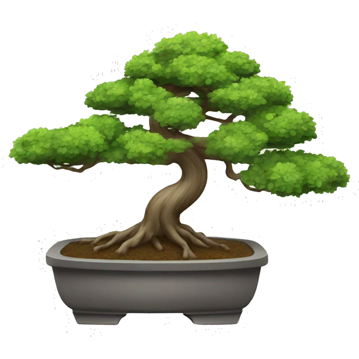 Bonsai tree emoji