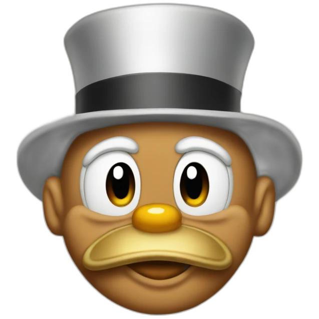 Scrooge McDuck emoji