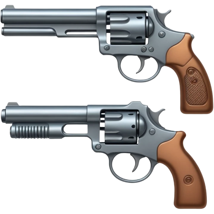 group of guns emoji