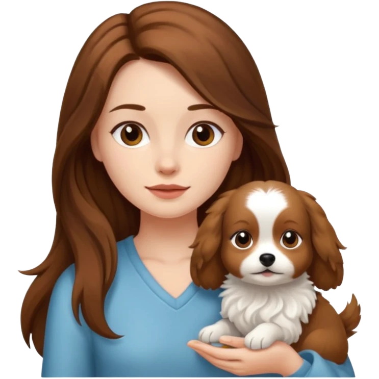 Doggy style lady emoji