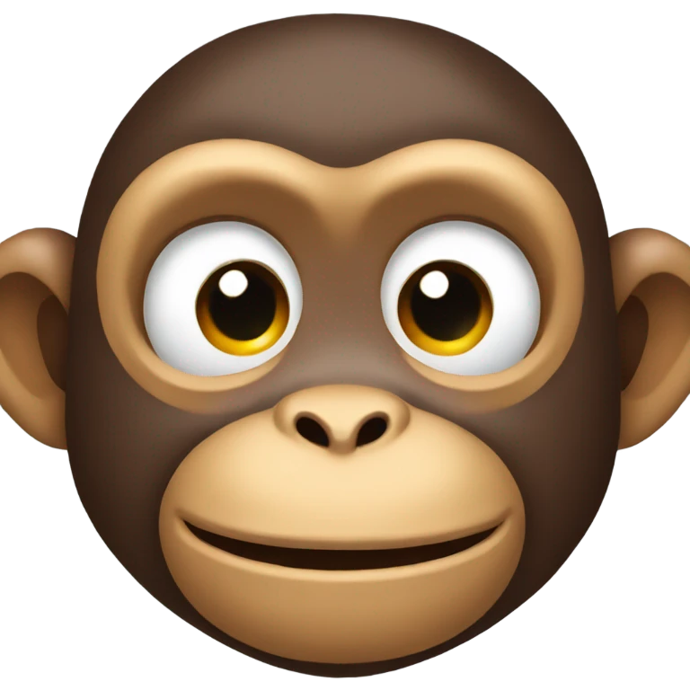 funny monkey emoji