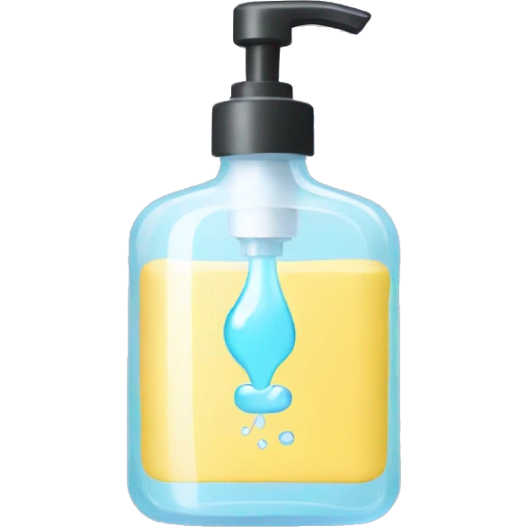 hand sanitizer emoji