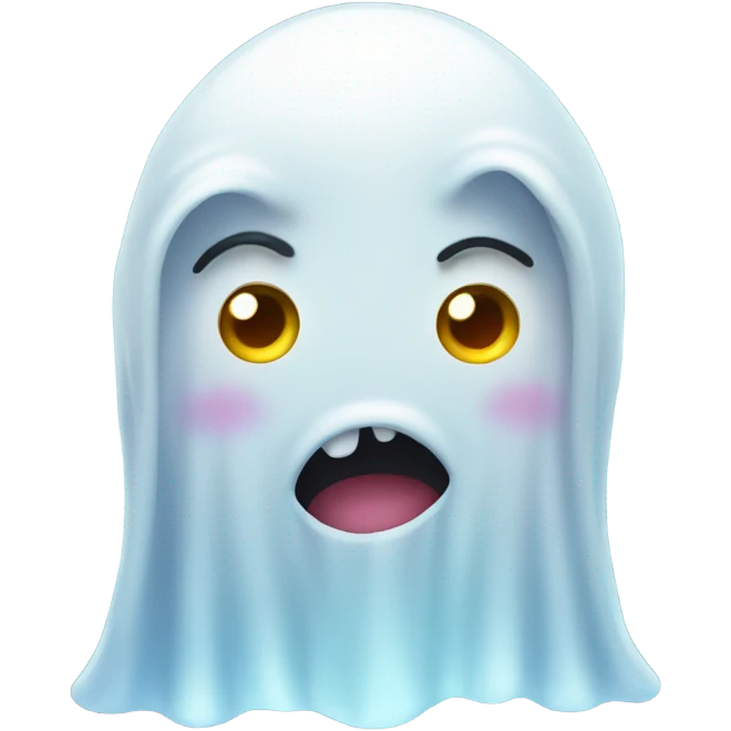 Cute ghost emoji