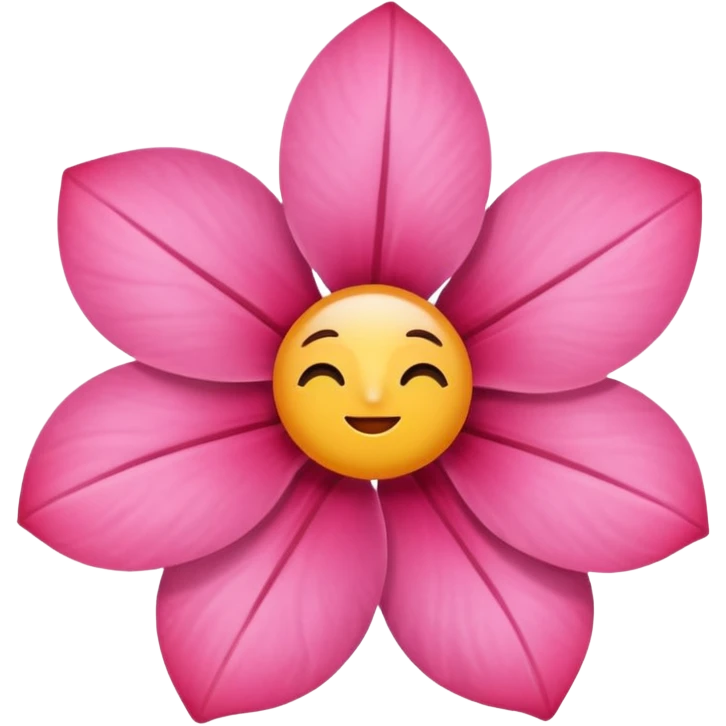 Flor rosada emoji