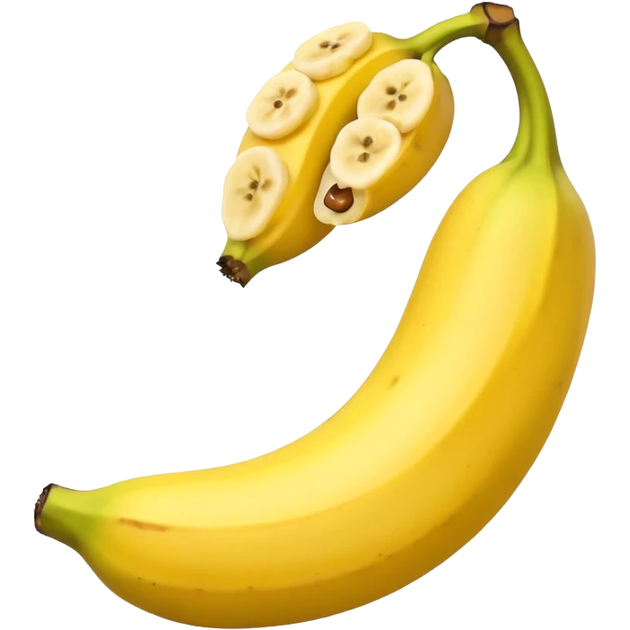 Emoji with banaan in ear emoji