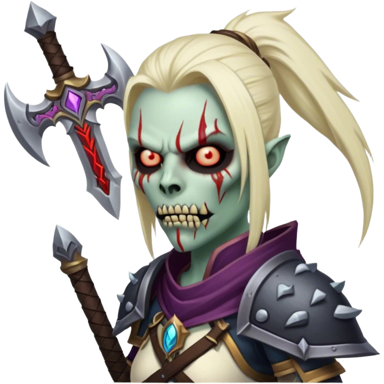 undead warrior World of warcraft emoji