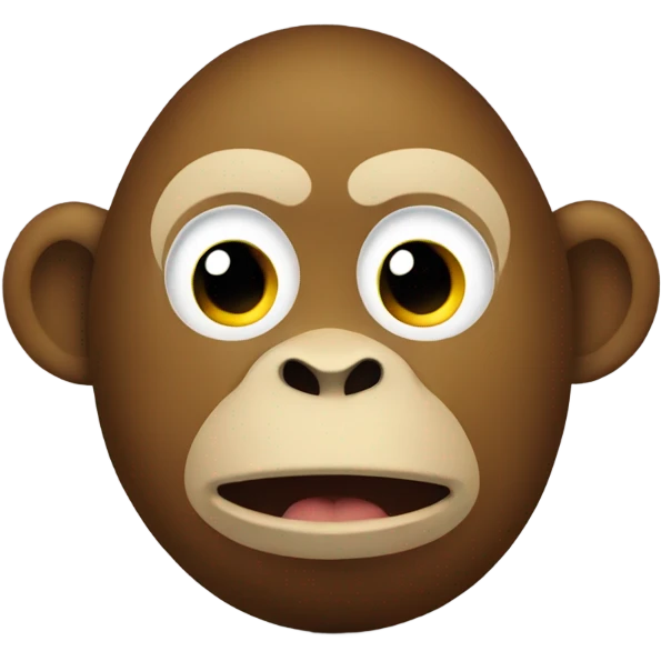 Monkey potato emoji
