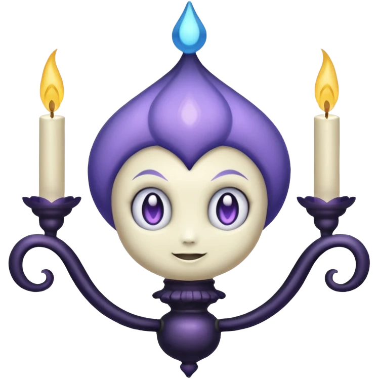 Antique vintage academia Chandelure emoji