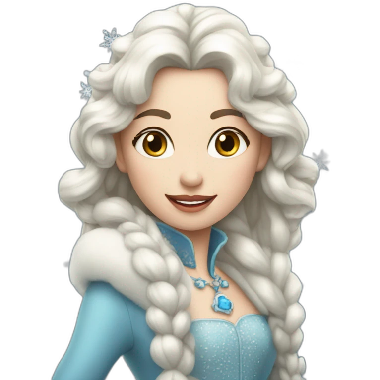 Reine des neige emoji