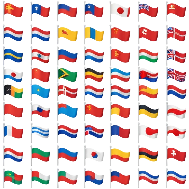 Ülke bayrakları emoji