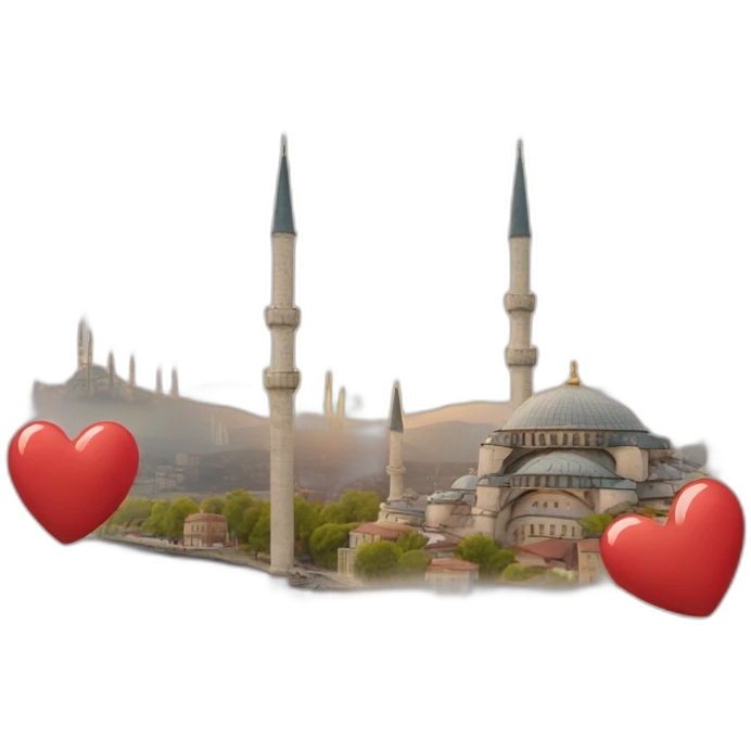 Istanbul with love emoji