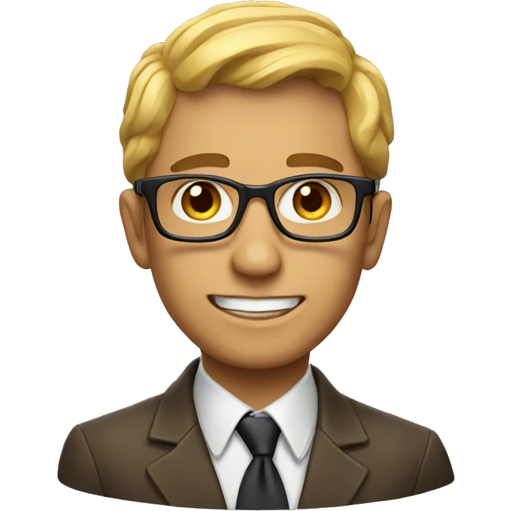 super smart  emoji