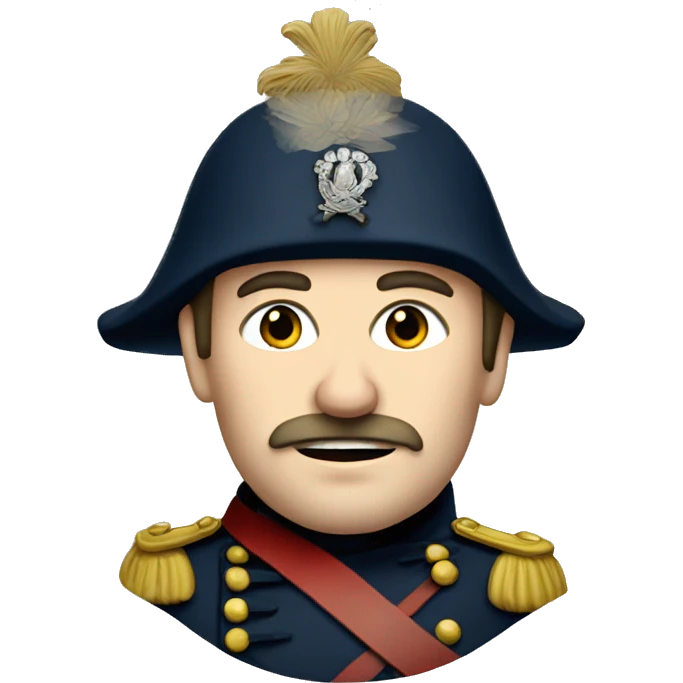 French soldier in the Crimean War emoji