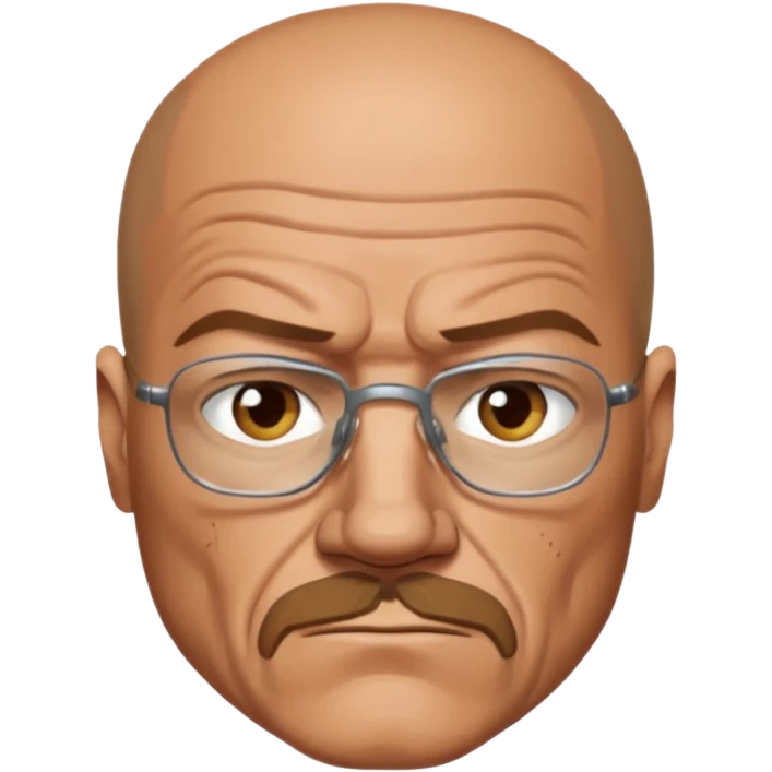 Hank from breaking bad looking at the camera distressed  emoji