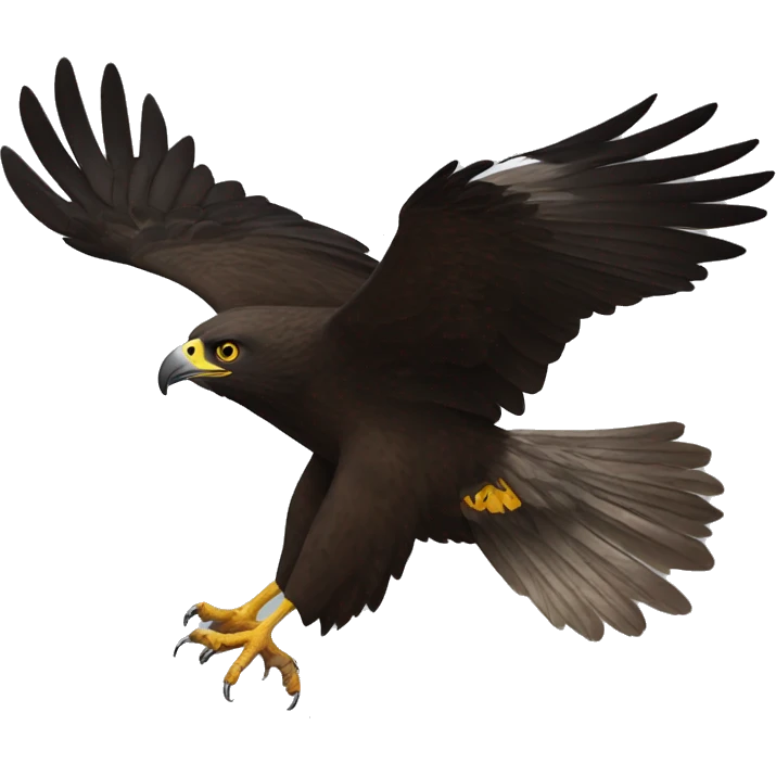 Buzzard-black-one-peruvian emoji