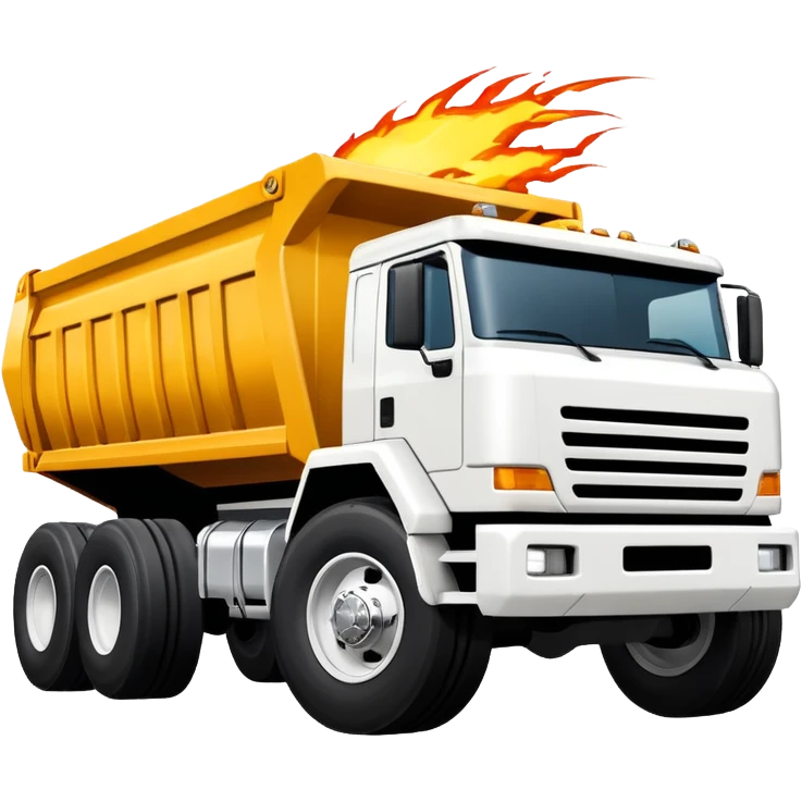 Maximum Destruction - truck (Model Year: 2022) (Iconic colour: white) - A ferocious truck featuring a vivid white base. Emphasize sharp, high-contrast black streaks across the body, creating a look of aggressive, explosive energy. emoji