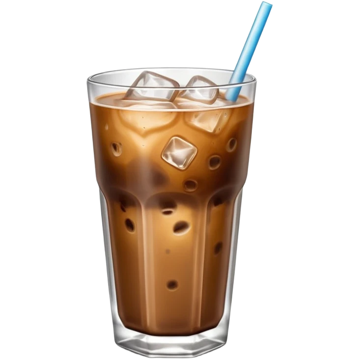 Ice coffee emoji