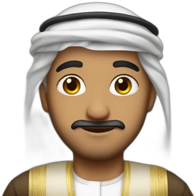 Saudi man emoji