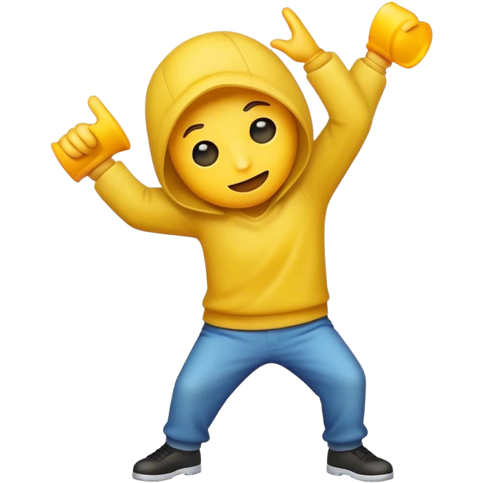 Make a dabbing emoji emoji