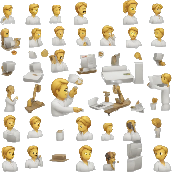 working scenario emoji